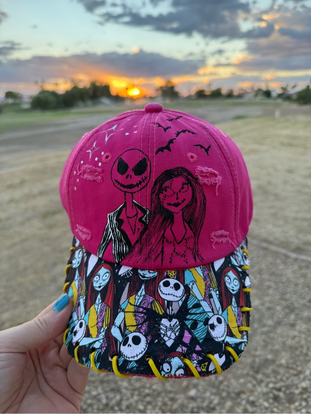 Jack sally nightmare ball cap
